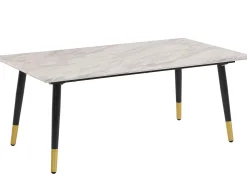 Aurora | Mesa de centro com 1 prateleira em MDF cinzento*Loft24 Online