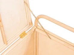 OZAIA Acessórios De Arrumação*Baú de armazenamento em vime trançado, C.91 x P. 48 x A. 58 cm, Natural, LUMORA Natural claro
