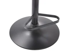 Banco alto veludo e metal, altura ajustável, - ELEANA*Vente-unique Sale