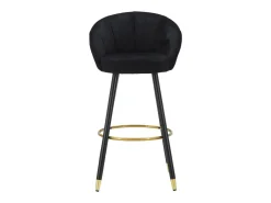Banco*Banco Alto VKH430, , 55x56x104 cm, Kendra Home Preto