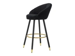 Banco*Banco Alto VKH430, , 55x56x104 cm, Kendra Home Preto