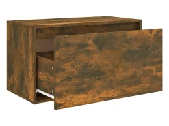 vidaxl Móvel De Arrumação|Sapateira*Banco corredor 80x40x45 cm derivados de madeira carvalho fumado Natural claro