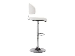 vidaxl Banco*Banco de bar couro artificial Branco