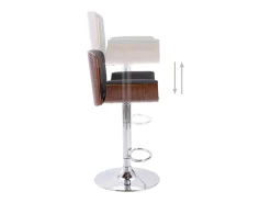 Banco de bar tecido^vidaxl Outlet