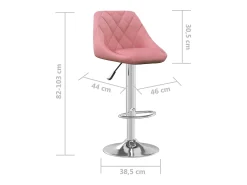 Banco de bar veludo^vidaxl Online