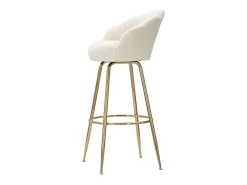 BANCO DE BAR VIENA CREME 55X53X110 CM Banco