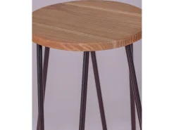 Best Banco Industrial em madeira de freixo (75cm) - Lisboa - Banco