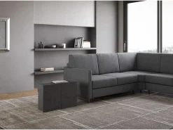 Banco inferior extensível 26x72/300 cm Evolve Antracite Espatulado extensões internas^ITAMOBY Hot