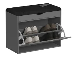 Vicco Móvel De Arrumação|Sapateira*Banco para sapatos antracite 60x30x51 schufy Cinza antracite