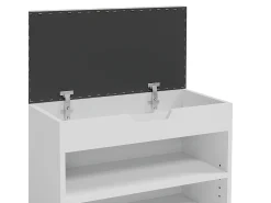 Banco para sapatos 60x30x45 rolfe Móvel De Arrumação|Sapateira