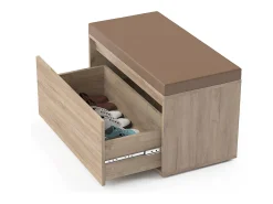 Banco para sapatos sonoma 80x39x45 iker^Vicco