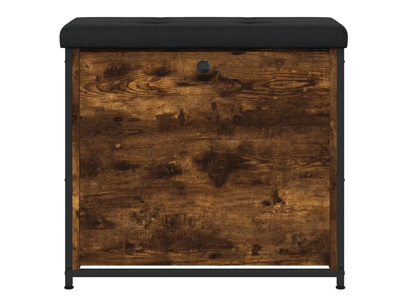 vidaxl Móvel De Arrumação|Sapateira*Banco sapateira c/ gaveta articulada 62x32x56cm carvalho fumado Natural claro
