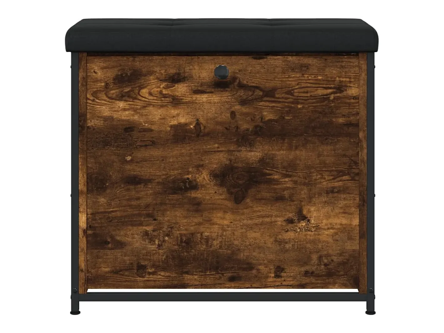 vidaxl Móvel De Arrumação|Sapateira*Banco sapateira c/ gaveta articulada 62x32x56cm carvalho fumado Natural claro