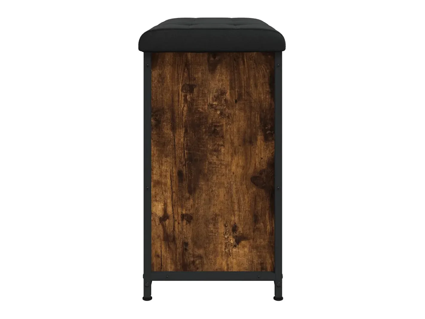 vidaxl Móvel De Arrumação|Sapateira*Banco sapateira c/ gaveta articulada 62x32x56cm carvalho fumado Natural claro