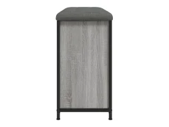 vidaxl Móvel De Arrumação|Sapateira*Banco sapateira c/ gaveta articulada 82x32x56cm sonoma Cinzento