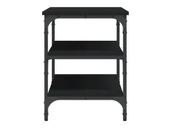 vidaxl Móvel De Arrumação|Sapateira*Banco sapateira 70x38,5x49 cm derivados de madeira Preto