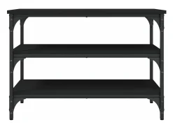 vidaxl Móvel De Arrumação|Sapateira*Banco sapateira 70x38,5x49 cm derivados de madeira Preto