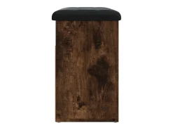 vidaxl Móvel De Arrumação|Sapateira*Banco sapateira 62x32x50 cm derivados madeira carvalho fumado Natural escuro