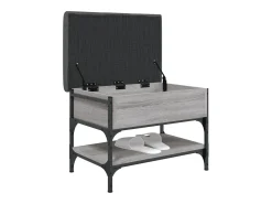 vidaxl Móvel De Arrumação|Sapateira*Banco sapateira 62x42x45cm derivados de madeira sonoma Cinzento
