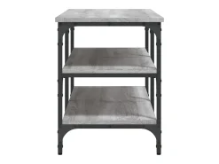 vidaxl Móvel De Arrumação|Sapateira*Banco sapateira 100x38,5x49cm derivados madeira sonoma Cinzento