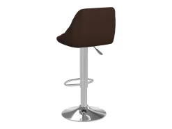 vidaxl Banco*Bancos de bar 2 pcs couro artificial Castanho