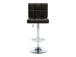 Banco*Bancos de bar 2 pcs couro artificial PT732341 Castanho