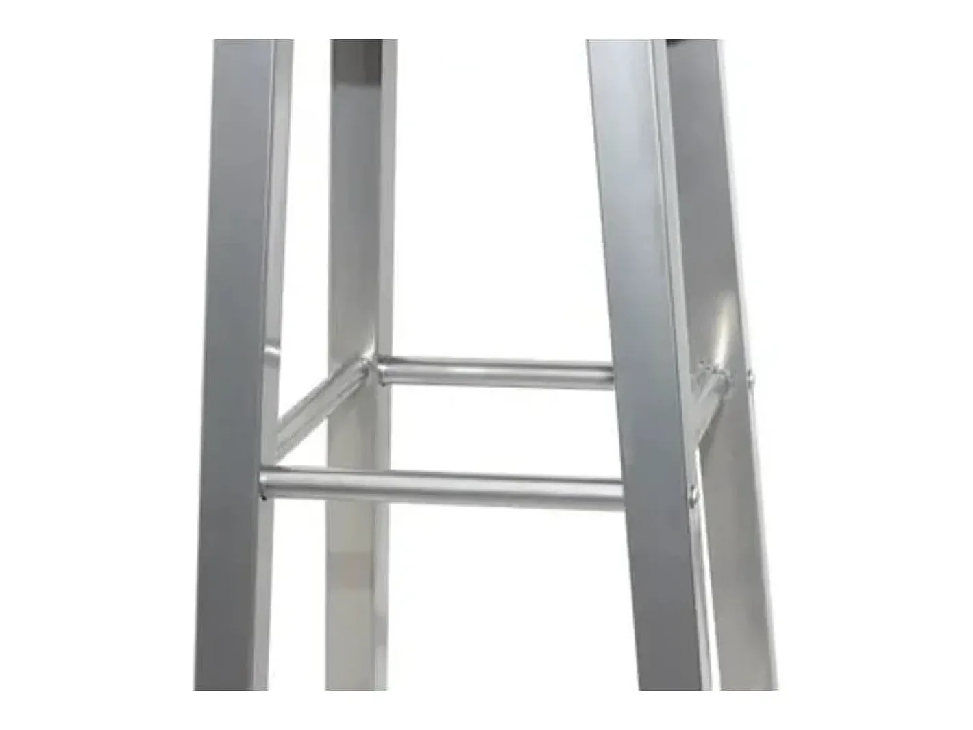 vidaxl Banco*Bancos de bar 2 pcs metal com assento MDF Prateado