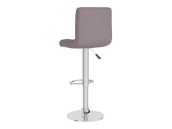 Bancos de bar 2 pcs tecido cinzento-acastanhado^vidaxl Outlet