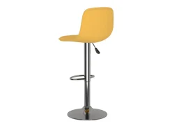 vidaxl Banco*Bancos de bar 2 pcs tecido Amarelo