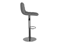 vidaxl Banco*Bancos de bar 2 pcs tecido -claro Cinzento
