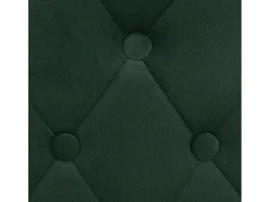 vidaxl Banco*Bancos de bar 2 pcs veludo -escuro Verde