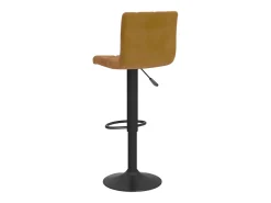 vidaxl Banco*Bancos de bar 2 pcs veludo Castanho