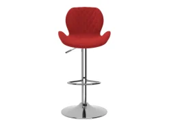 vidaxl Banco*Bancos de bar 2 pcs veludo tinto Vermelho
