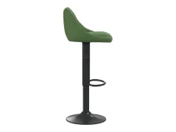 vidaxl Banco*Bancos de bar 2 pcs veludo -escuro Verde