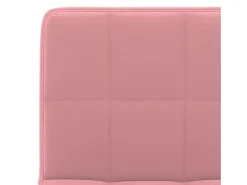 vidaxl Banco*Bancos de bar 2 pcs veludo Rosa