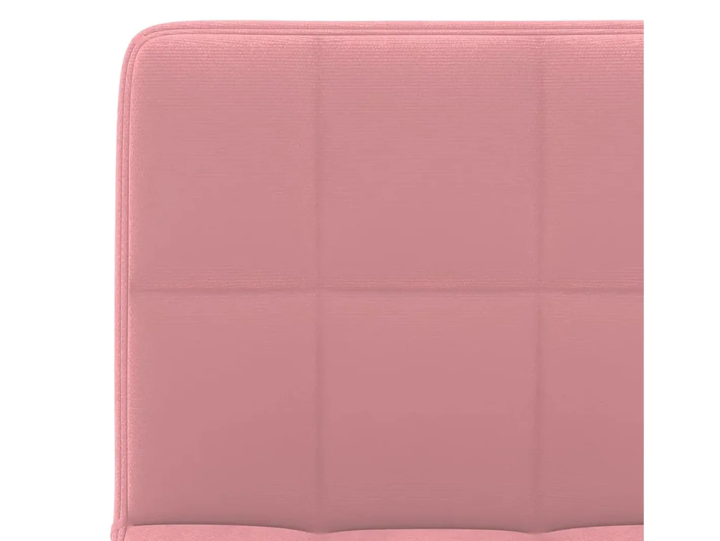 vidaxl Banco*Bancos de bar 2 pcs veludo Rosa