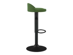vidaxl Banco*Bancos de bar 2 pcs veludo -escuro Verde