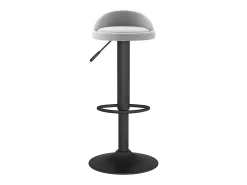 vidaxl Banco*Bancos de bar 2 pcs veludo cinzento-claro Cinzento claro