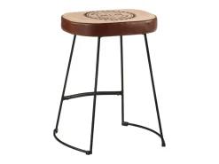 vidaxl Banco*Bancos de bar 2 pcs 40x29,5x53 cm -escuro Castanho
