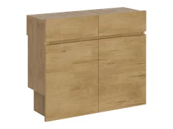Bancos inferior e superiorextensíveis 26x72/300 cm Evolve Carvalho Natural extensões internas*ITAMOBY Outlet