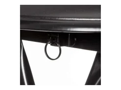 Banqueta Dobrável Preta "Basic" 44cm - Design Moderno*5five Clearance