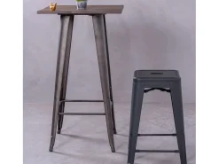 Banqueta empilhável de metal em aço (68cm) - Bistro -^Nest Dream Hot