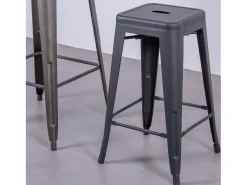 Banqueta empilhável de metal em aço (68cm) - Bistro -^Nest Dream Hot