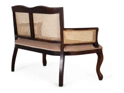 Clearance Banquete de canapé 2 lugares em bois d'acacia Sofá
