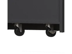 Bar extensível com 2 gavetas e 2 portas - Tampo extensível com rodízios - e madeira^Hauss Spole
