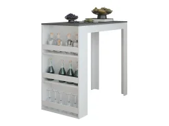 Bartisch branco/antracite 57x117x106 repose*Vicco Sale