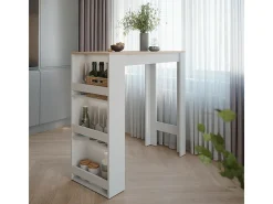 Bartisch /sonoma 45x110x106 repose*Vicco Best