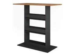 Vicco Móvel De Bar*Bartisch carvalho goldkraft/antracite 110x55x106 repose Natural escuro