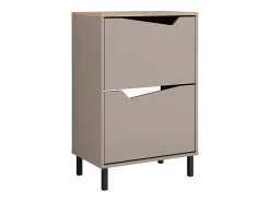 Basculante de sapatos carvalho verde/artesanato 60x38x91.6 marelle*Vicco New