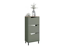 Vicco Móvel De Arrumação|Sapateira*Basculante de sapatos grün/artisan 60x38x129.5 marelle Verde
